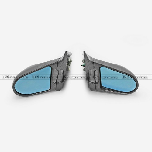 For Toyota RHD FT86 ZN6 BRZ ZC6 Carbon Fiber Side Rearview Rear view Mirror 2pcs - Foto 7 di 14