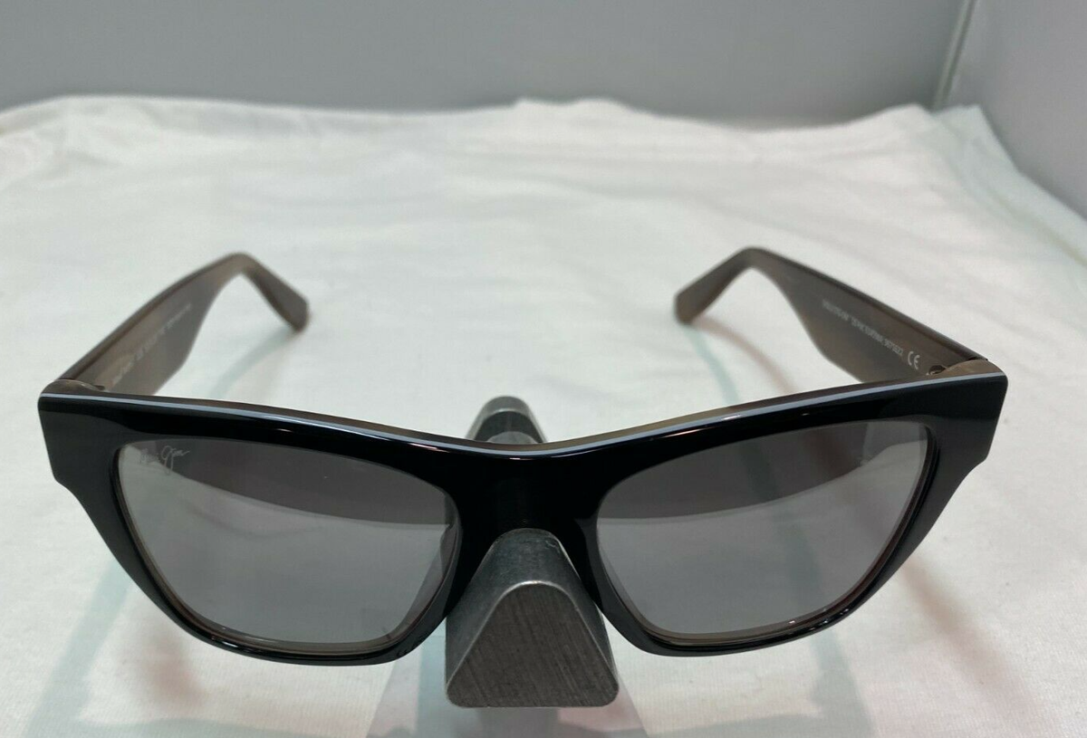Maui Jim  Ekolu Mj 867-02B Black and Tan / Dual Mirror Silver to Black MAUI JIM EKOLU MJ 867-02B SILVER TO BLACK DUAL MIRROR  main image 3