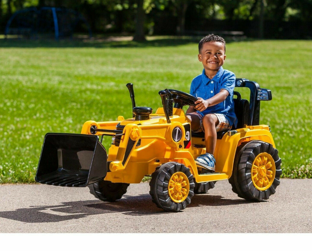 kid trax cat tractor