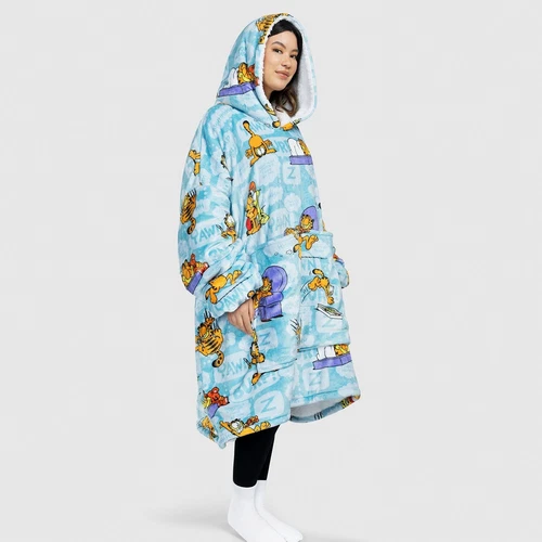 Garfield Pet Pouch Oversize Blanket Hoodie