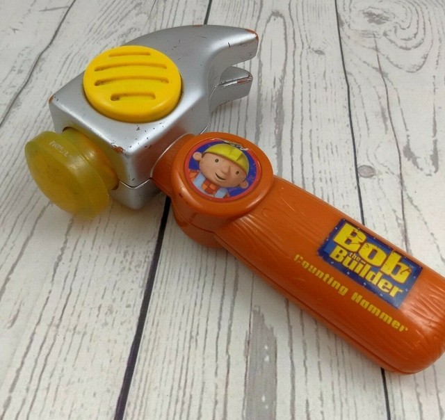 Bob The Builder Counting Hammer Electronic Talking Toy Hasbro Playskool