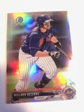 2017 Bowman Chrome Mini Refractor Wuilmer Becerra Mets BCP92