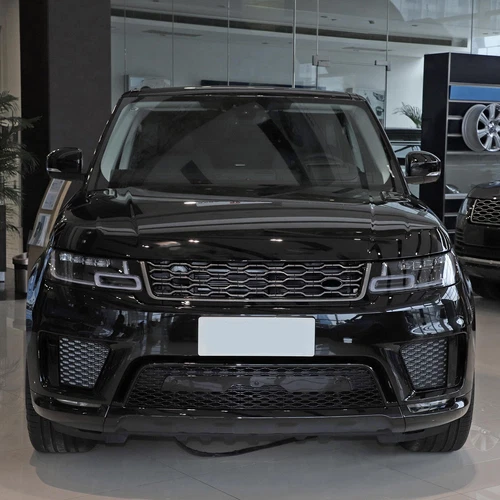 Glassy Black Front Bumper Skid Plate Trim For Land Rover Range Rover Sport 18-20 - Picture 8 of 14