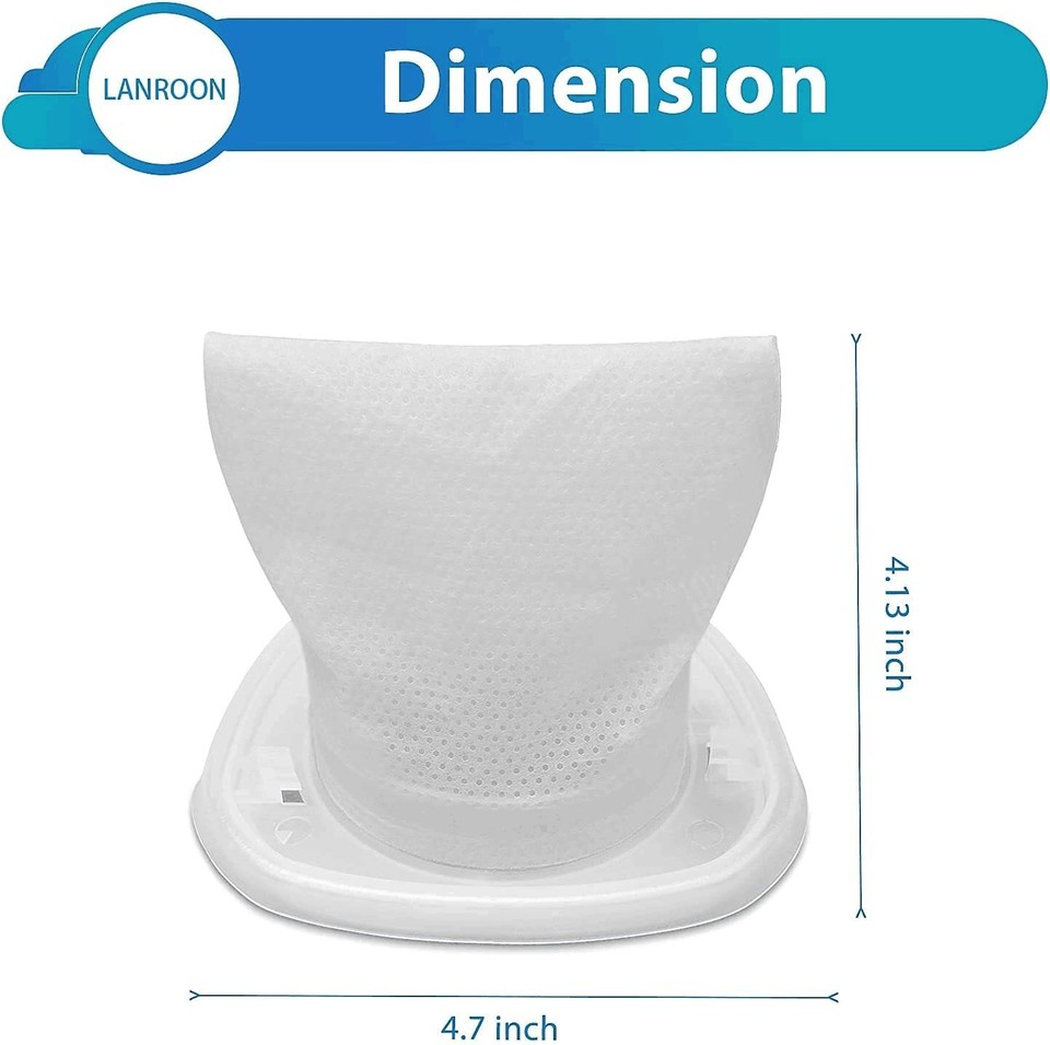 HNVCF10 Filter Compatible with Black and Decker Hand Vacuums