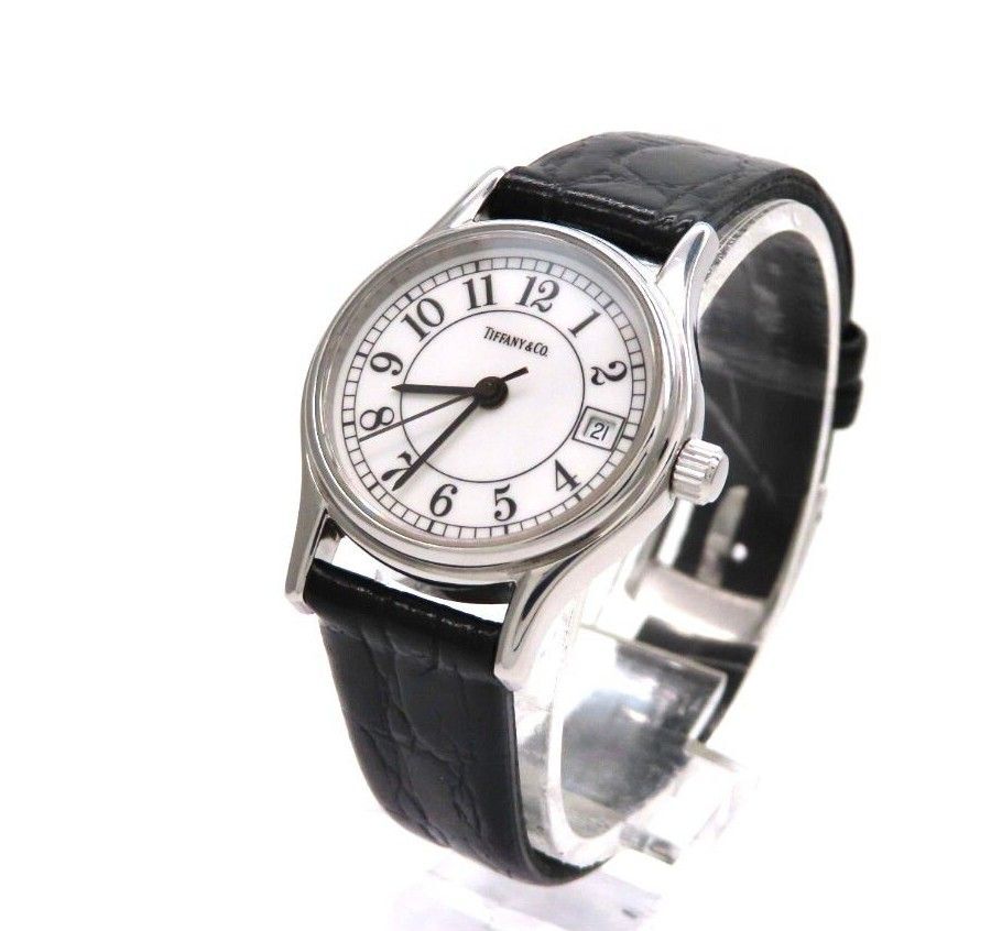 Arabic numerals TIFFANY Co. Tiffany Co. Watch Classic White Women s Extre