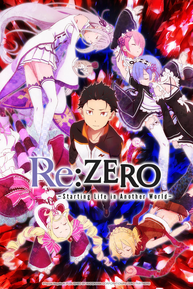 DVD Anime Re: Zero Starting Life In Another World Season 1+2