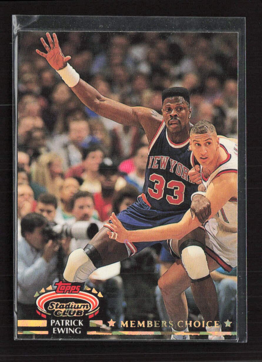 1992-93 Stadium Club #207 Patrick Ewing Members Only New York Knicks (S)