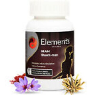 Elements Man Shakti Man Capsules (60caps) PURE AYURVEDIC