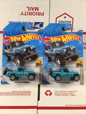 HOT WHEELS 2020 BAJA BLAZERS '67 JEEPSTER COMMANDO Lot Of 2 (B78)