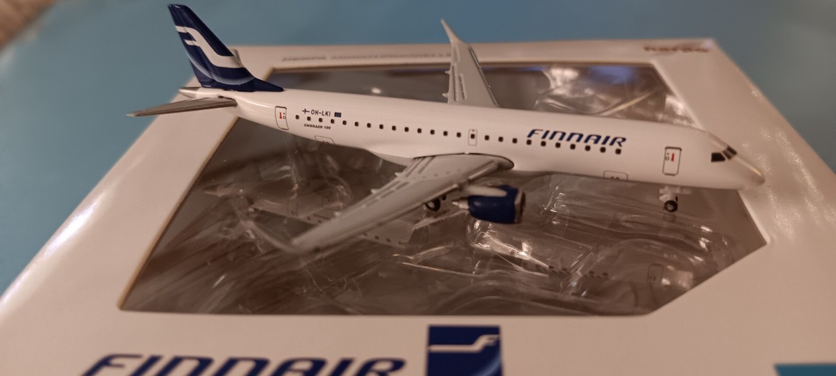 1:500 herpa wings Finnair Embraer 190 | eBay