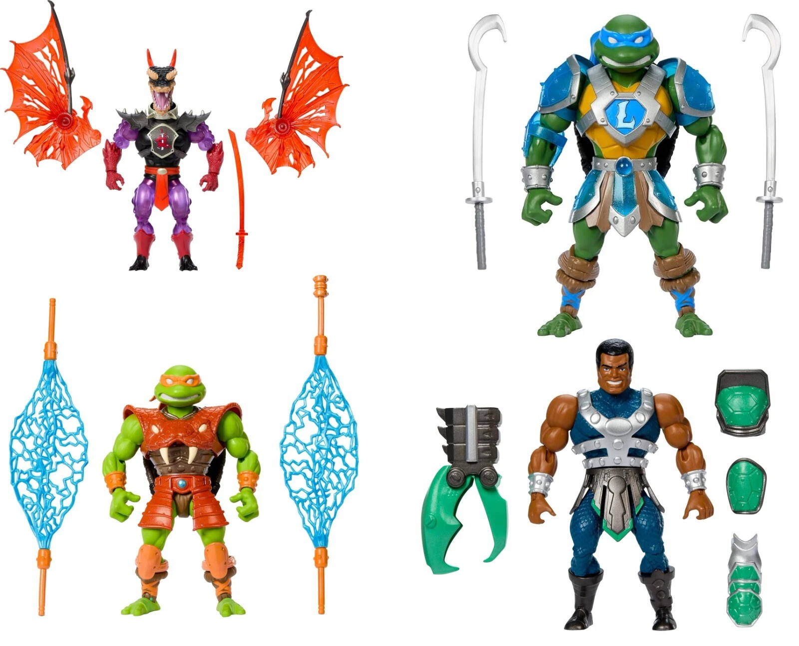 Masters of Universe Origins Turtles of Grayskull - Posable Action