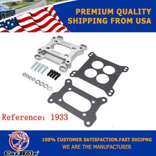 Aluminum Carburetor Adapter 2-Barrel to 4-Barrel Plate 1933 Carburetor Adapter