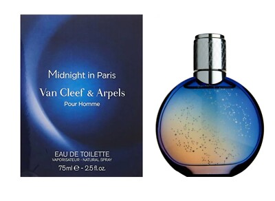 Van Cleef & Arples Midnight in Paris EDT 75ml / 2.5oz Vintage SEALED! Finescents