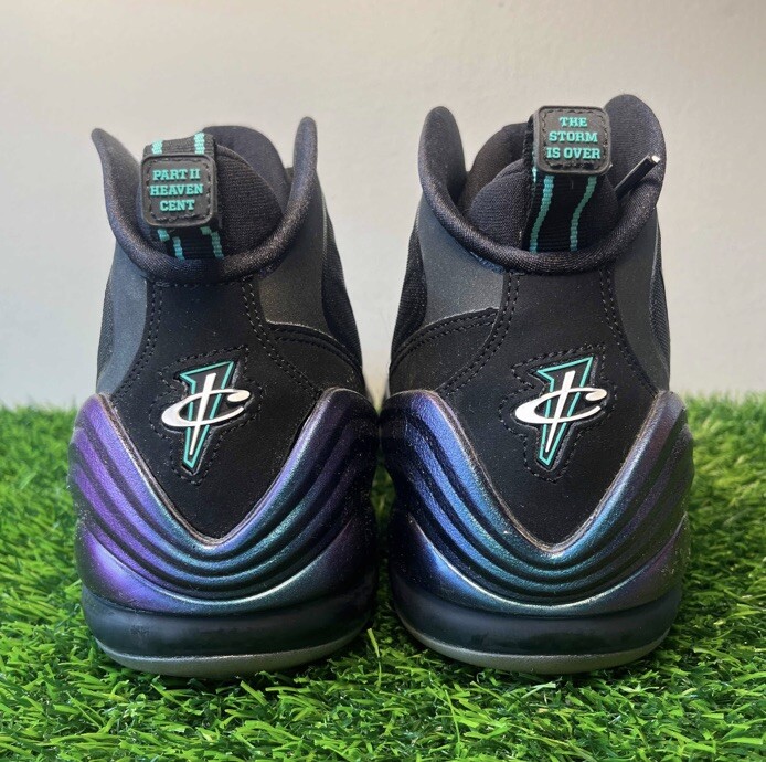 Nike Air Penny 5 V Invisibility Cloak 2013 Size 10 Sneakers w/ Box