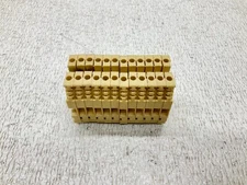 Cabur Kema Keur CBD 4 Yellow Wire Terminal CBD4 CBD.4 Lot of 12 (TSC)