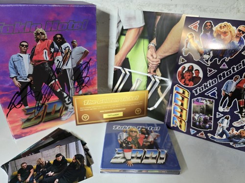 Tokyo Hotel Orginal Autogramme 2001 Box Golden Ticket Album OVP - Bild 3 von 8