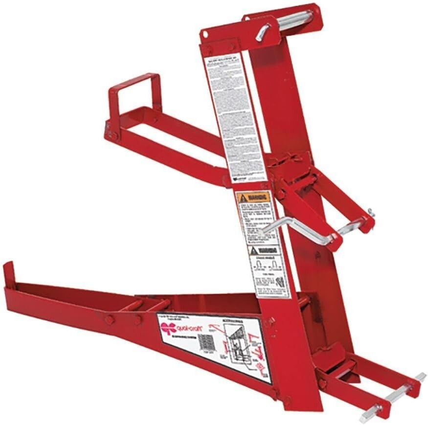 Fall Protection 2200 Pump Jack, for Use with 2 X 4-30 Ft Spliced Fabricated Wood