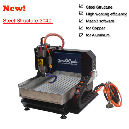 Fresatrice per incisione router in acciaio CNC 3040 3 assi Mach 3 USB FAI da te - Foto 3 di 12
