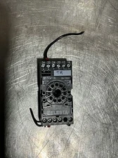 ELESTA ZKM118 RELAY SOCKET  Used Surplus
