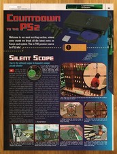 Image of 2000 Silent Scope PS2 Xbox PREVIEW Print Ad/Poster Authentic Video Game Art 00s