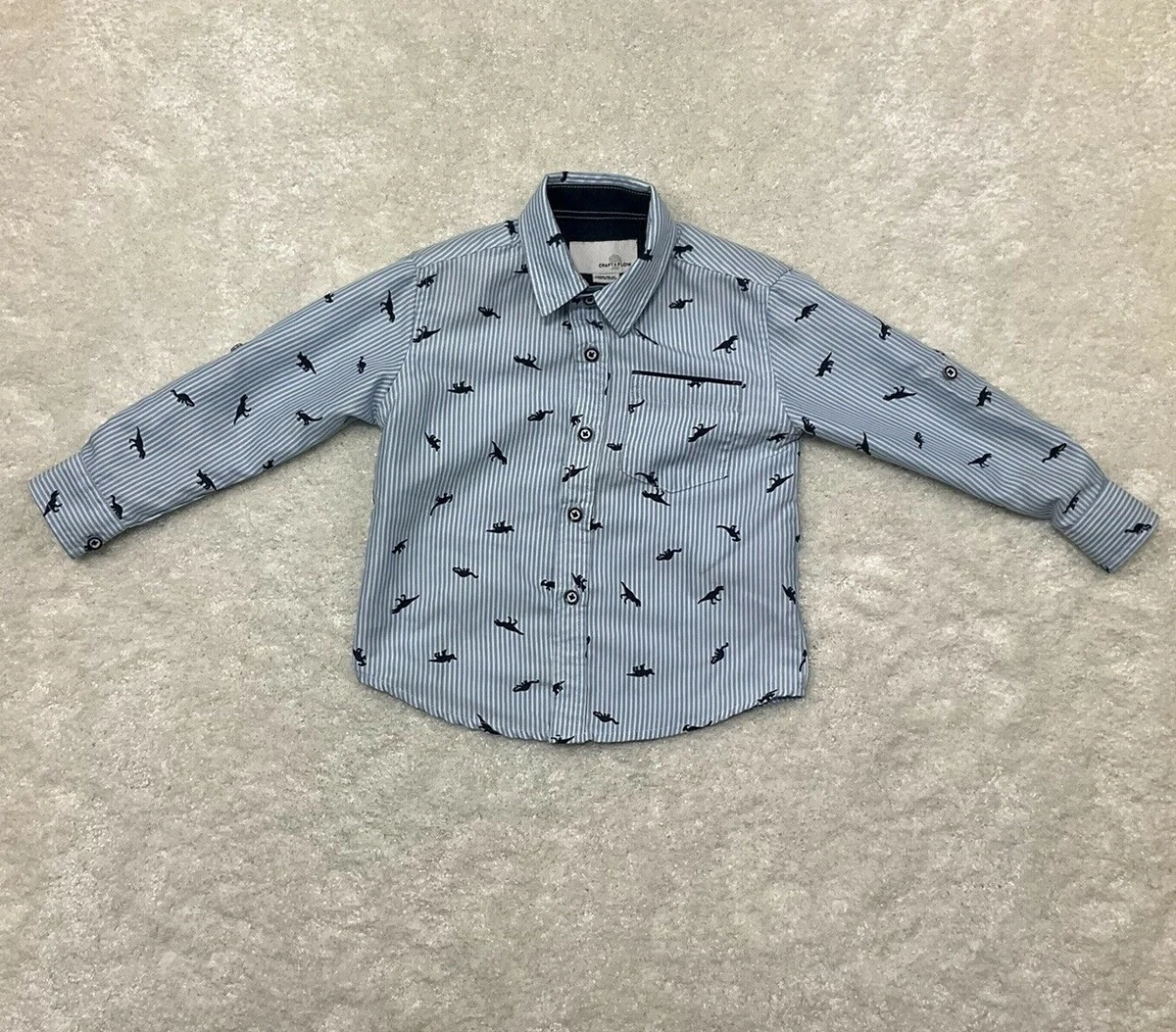 dinosaur button down shirt toddler