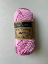 Scheepjes  CATONA Cotton Yarn - TULIP 50 grams
