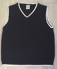 Gymboree Navy Boys Sweater Vest Size 4 Preppy Church Wedding Portrait Party