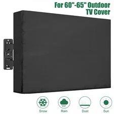 60-65 inch Outdoor TV Cover Fitted Waterproof Weatherproof Television Protector
