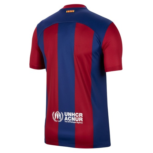 NIKE FC BARCELONA 2023/24 STADIUM HOME MEN'S DRI-FIT SOCCER JERSEY - Picture 2 of 11