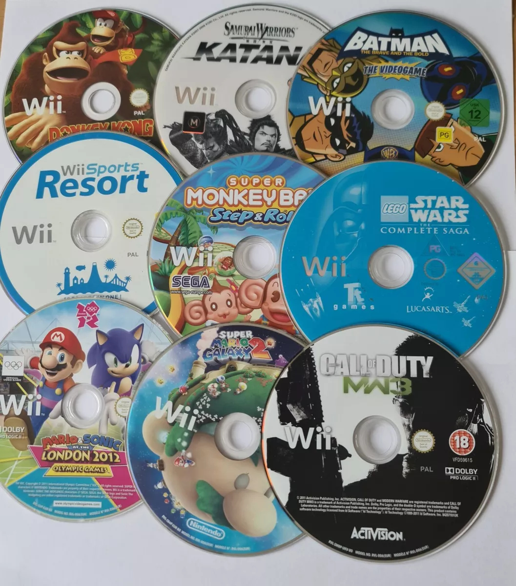 Nintendo Wii Games - Disc Only - Multi Listing - 15% Discount On 2+ - Free  P&P