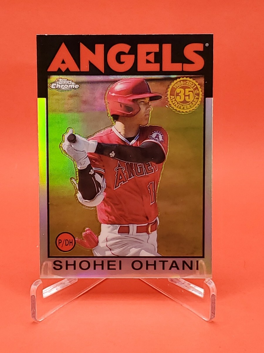 Shohei Ohtani 2021 Topps Chrome '86 Variation #86BC-9