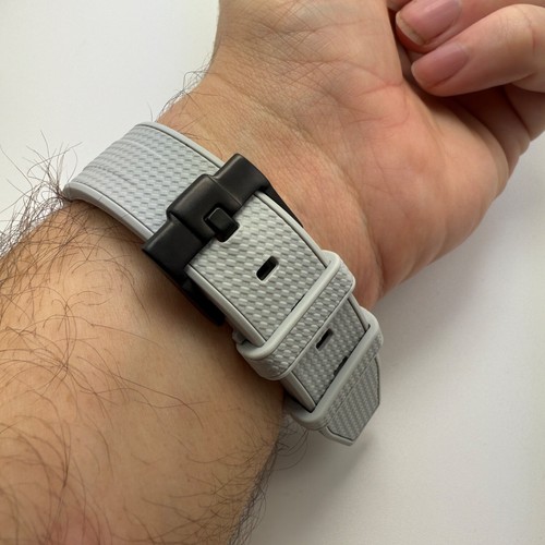 Omega x Swatch MoonSwatch Mission to Earthphase Light Grey Watch Straps - Picture 6 of 11