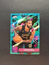 Evan Mobley 2025-26 Topps Cosmic Chrome Aqua ...