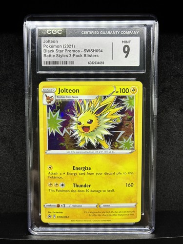 Jolteon graded CGC 9 for sale on eBay