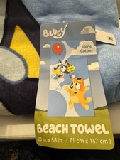 BEACH TOWEL, KIDS, BLUEY