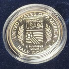 Proof Silver Dollar & Clad Half Dollar US Mint World Cup silver proof coin — photo 8