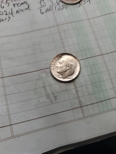 1964 Roosevelt  BU Dime. Actual Coin Checkout All My Line Of Dimes