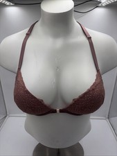 Size 36D Date Push-Up Bra PINK by Victoria's Secret Racerback Front-Closure