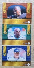 1999 PACIFIC CROWN ROYALE ROOKIE GOLD - COLLINS/SMITH/HUARD - FOOTBALL CARD 