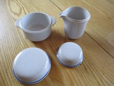 Thomas Family Blue Milch und Zuckerdose mit D...