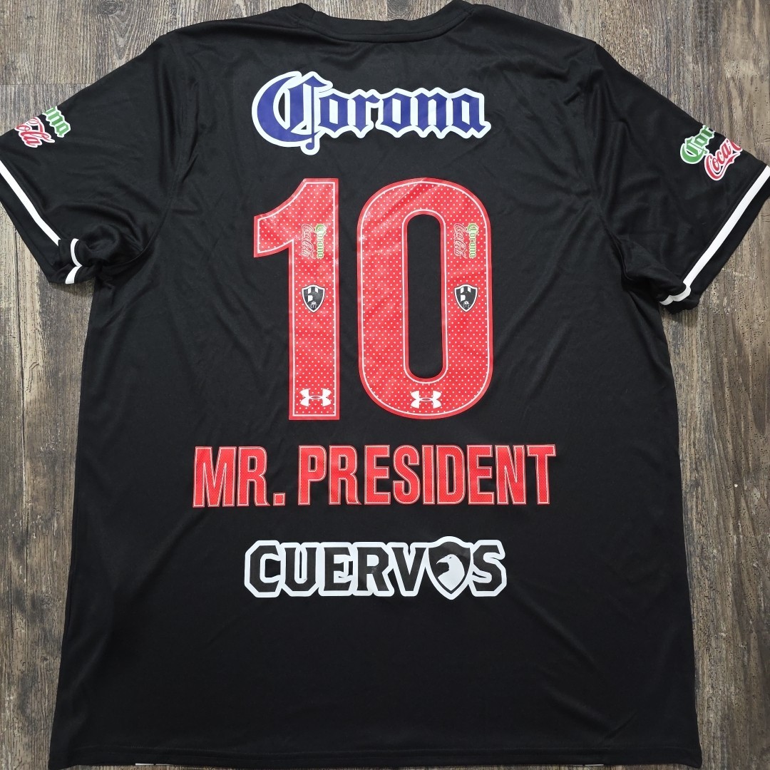 2025 Under Armour Club De Cuervos Home Soccer Jersey Chava