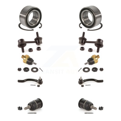 Bearing Upper Lower Ball Joint Outer Tie Rod Link Front Kit (10Pc) For Honda TSX