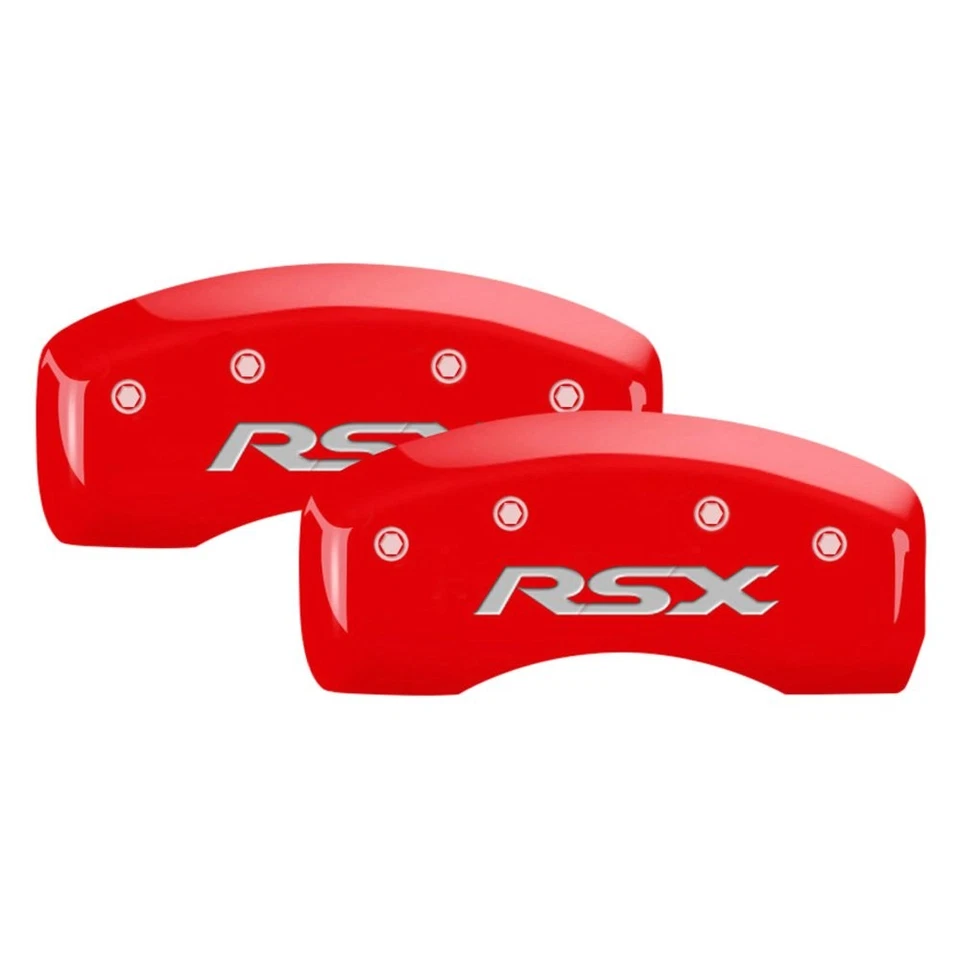 For Acura RSX 02-06 Caliper Covers Gloss Red Caliper Covers w Acura / RSX Foto 2 de 2