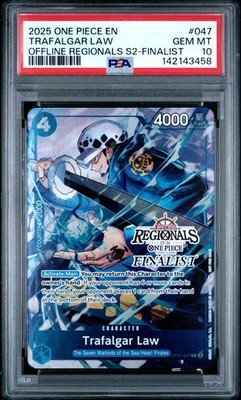 2025 ONE PIECE OFFLINE REGIONALS PACK 2025 SEASON 2 #047 TRAFALGAR