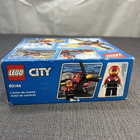 Lego City Race Plane 60144 Building Kit 89 Pcs Retired Set (Distressed Box)