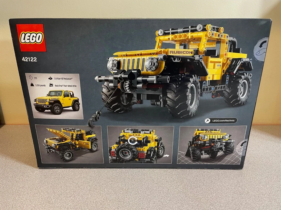 LEGO Technic Jeep Wrangler (42122).  New In Sealed Box - Image 2 of 2
