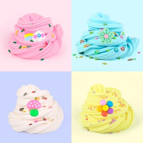 12er Pack Set mit 8 klaren & 4 Butter, Peachybaby Schleim Gelee - Bild 4 von 11