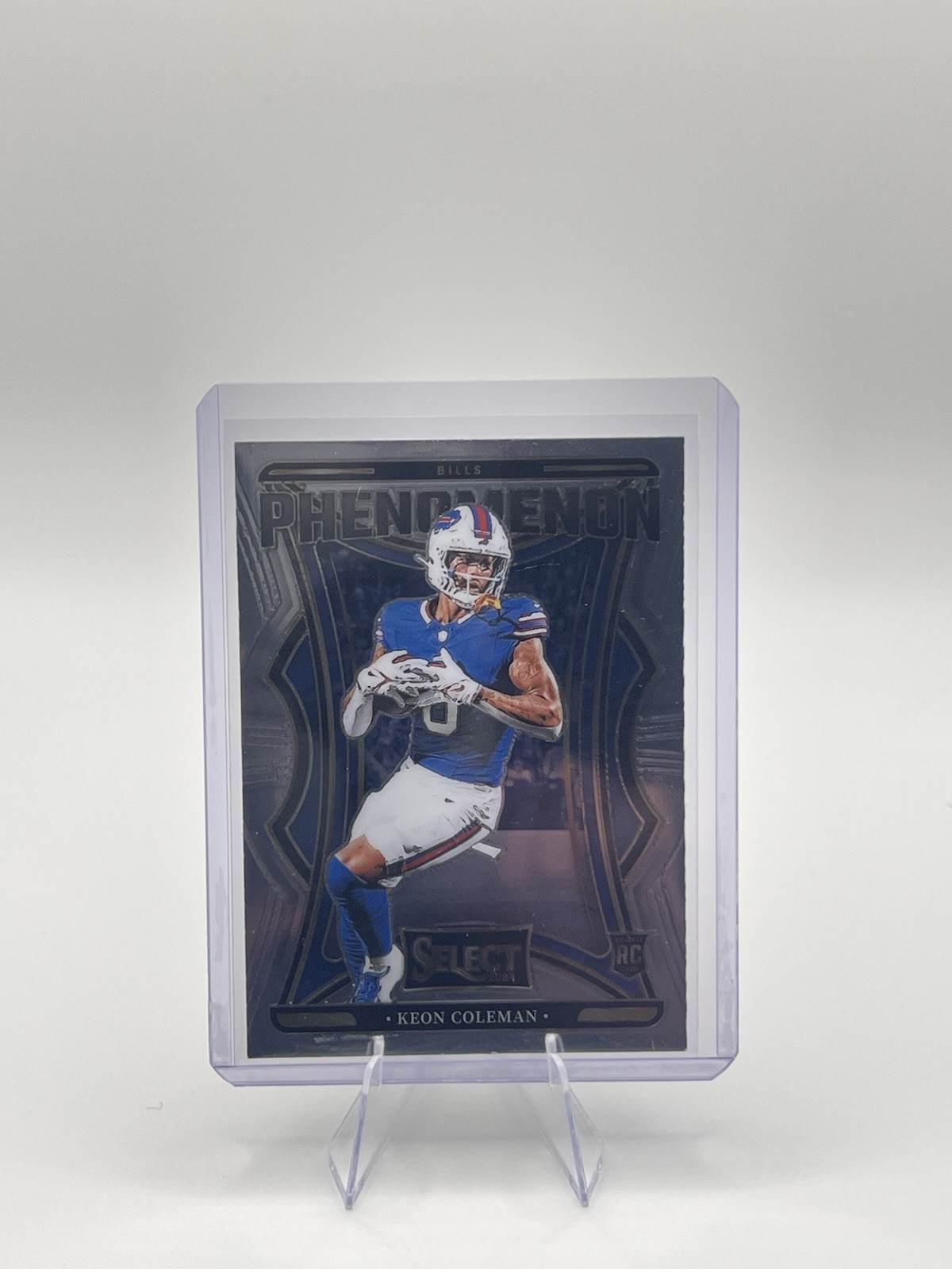 2024 Panini Select - Phenomenon Keon Coleman #12 Silver Prizm (RC)