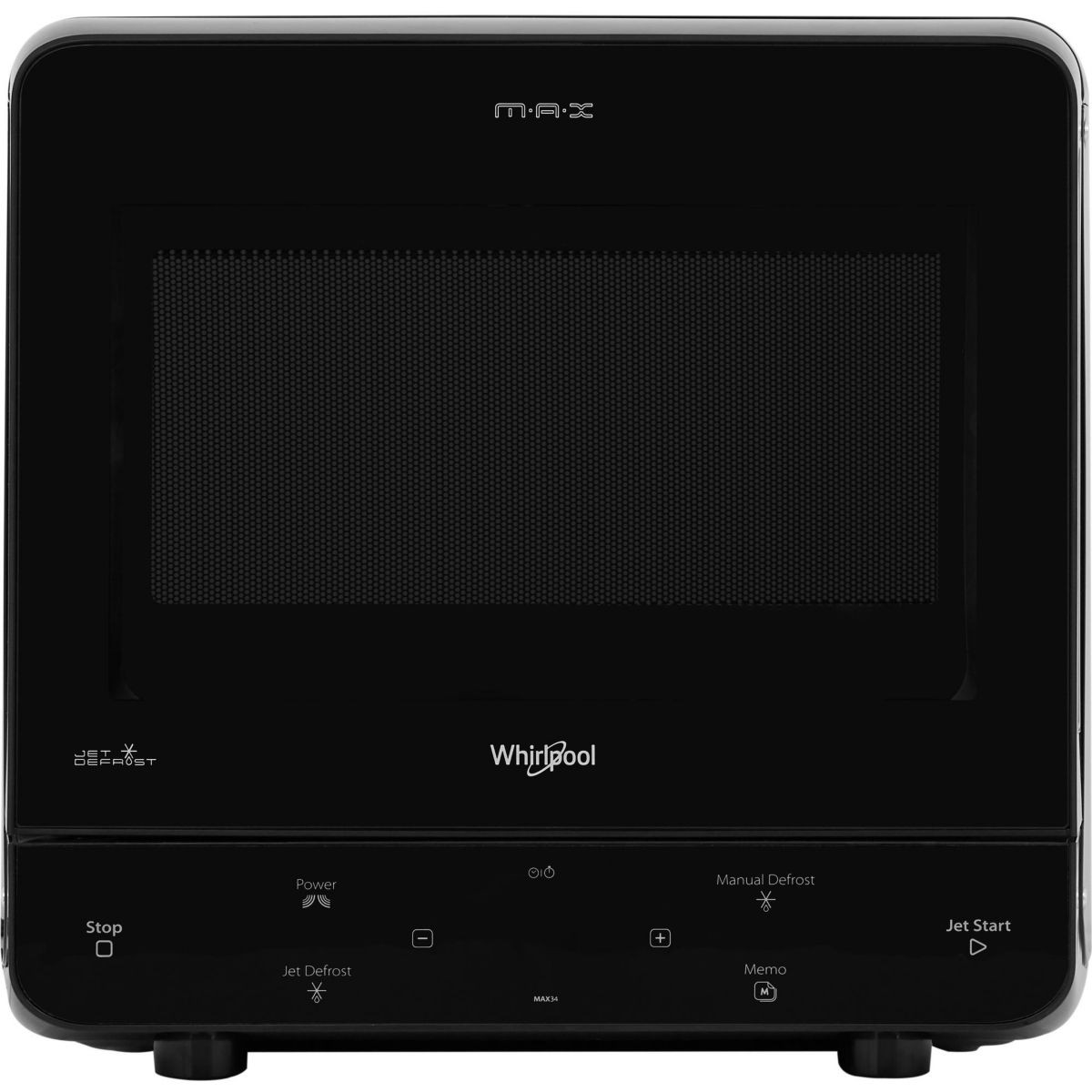 Micro-ondes de cuisine Whirlpool MAX34NB pour réchauffer sans assécher les plats