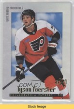 2023 Skybox E-X 2000 Rookies White Rainbow Credentials Tyson Foerster READ c6j